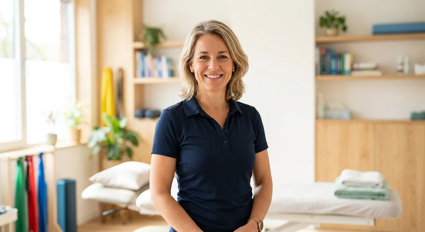 Portret van fysiotherapeut Linda